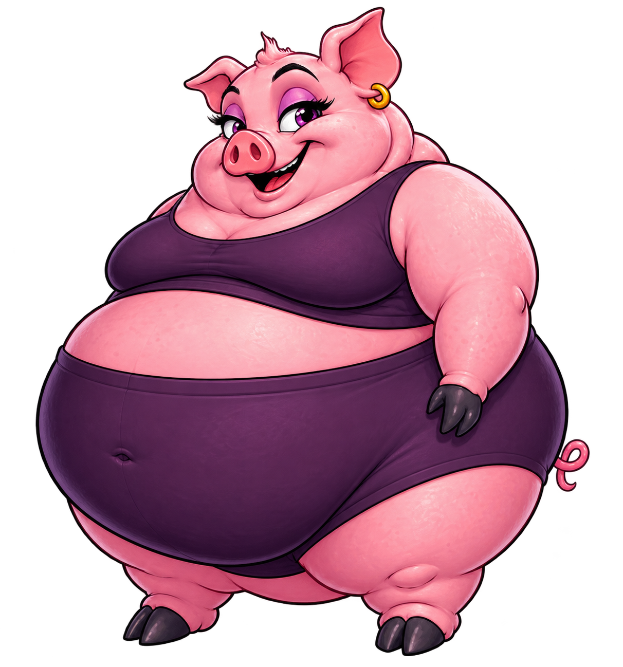 OZEMPIG at her launch weight